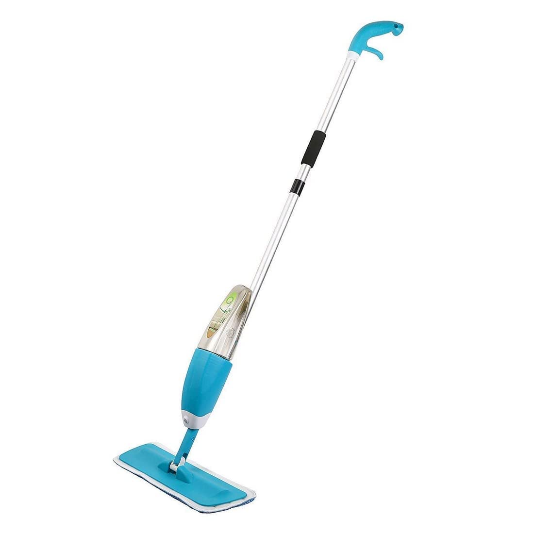 Jaini Enterprise Multifunctional Quick and Easy Stainless Steel Microfiber Floor Cleaning 360 Degree Spray Mop with Removable Washable Pad (G-Spray mop) (7.6 X 10.2 X 12.7 Cm)