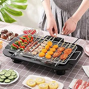 Smokeless Indoor/Outdoor Electric Grill Portable Tabletop Grill