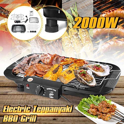 Smokeless Indoor/Outdoor Electric Grill Portable Tabletop Grill