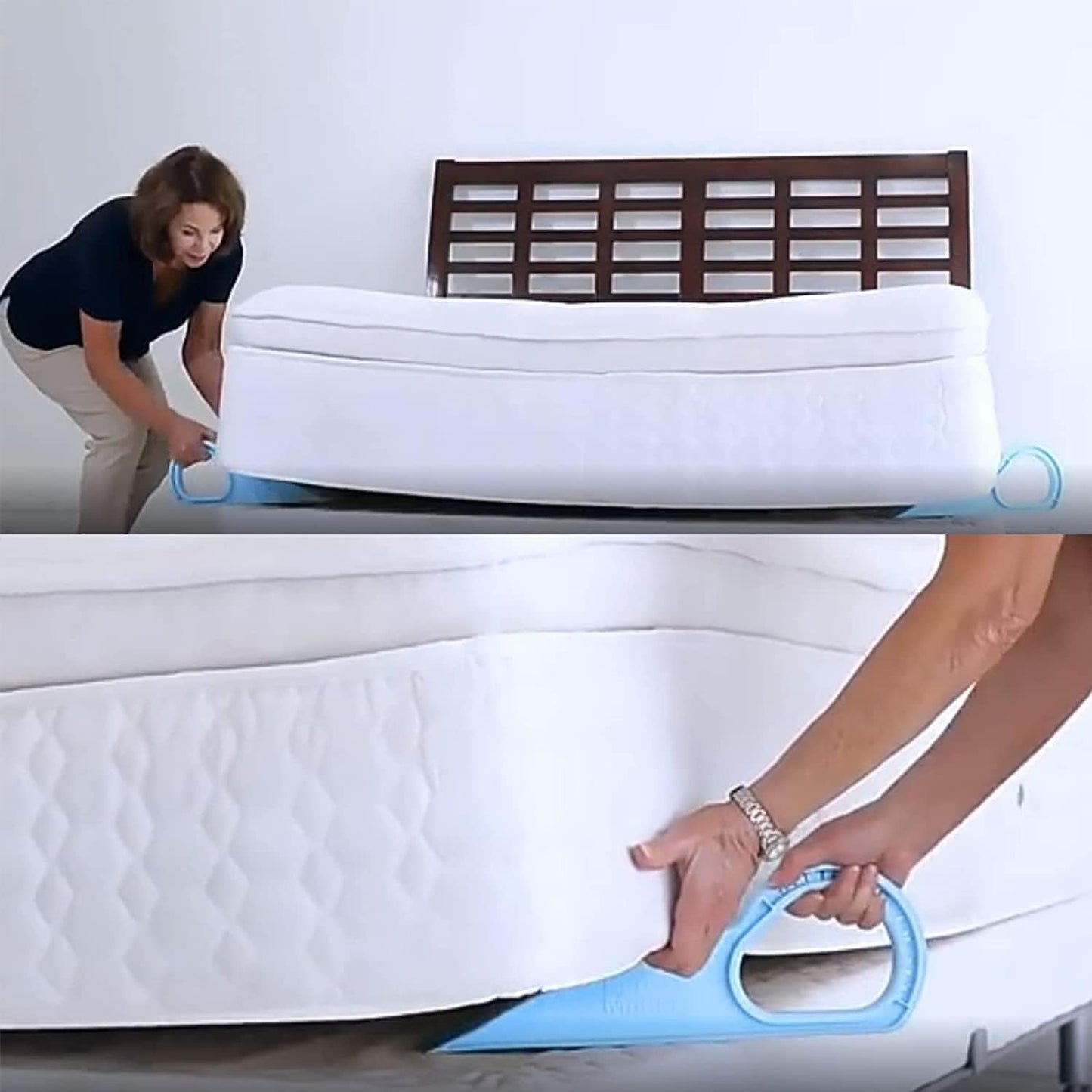 Urdhvamurti 2 in 1 Mattress Lifter Tool & Tucker Helps Lift and Hold Mattress Wedge | Elevator Tool Bed Making Tool Bed Tucker Tool | Mattress Lifter Tool 2 in 1 Bedsheet Tucker Tool (Pack of 2)