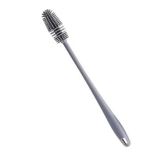 Sanivya Bottle Cleaning Brush Silicone Long Handle for Baby Bottle, Water Bottle, Containers, Vase and Glass, Bottle Cleaner for Home and Kitchen Accessories Item Products