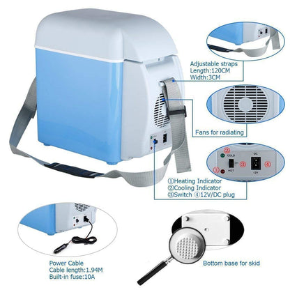 mInI ReFrIgErAtOr cOmPaCt aNd pOrTaBlE WiTh 7.5 lItEr cApAcItY FoOd gRaDe lOw nOiSe aNd tHiCkEnEd iNnEr lInEr sUiTaBlE