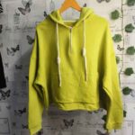 Lime Green Hoodie unisex man/woman wea