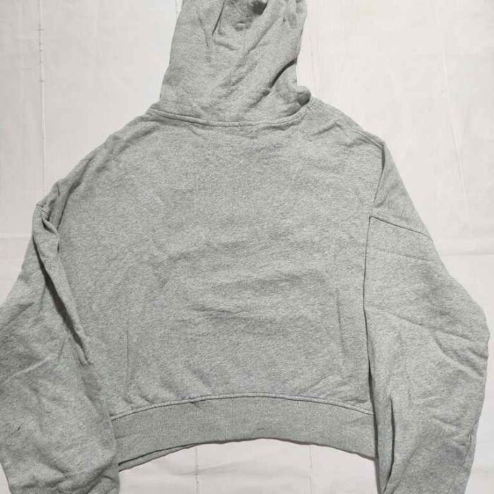 Women’s Grey Zip-Up Hoodie with Hood unisex man/woman girls/ boys