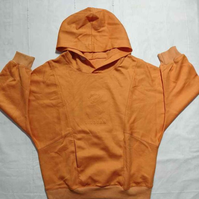 Lil Bear Orange Hoodie for unisex man /woman/boys/Girls wear