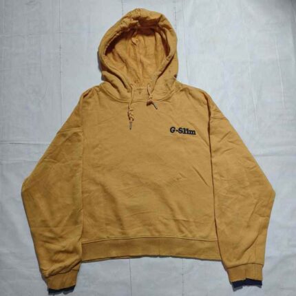 G-Slim Mustard Yellow Hoodie unisex man/woman /BOYS/GIRLS WEAR