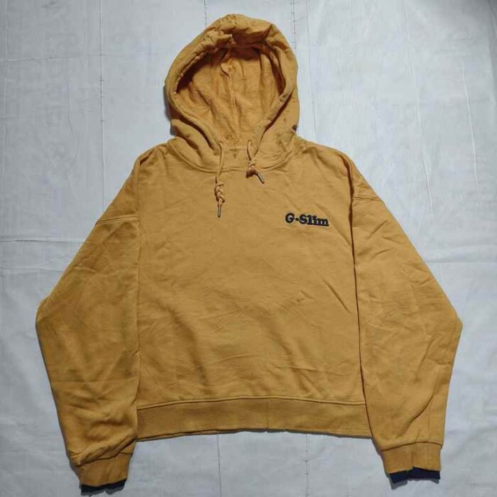 G-Slim Mustard Yellow Hoodie unisex man/woman /BOYS/GIRLS WEAR