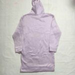 Lavender "Mademoiselle Je T'aime" Hoodie Dress unisex man/woman /BOYS/GIRLS WEAR