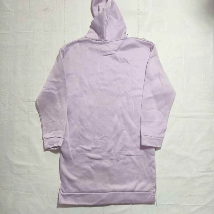 Lavender "Mademoiselle Je T'aime" Hoodie Dress unisex man/woman /BOYS/GIRLS WEAR