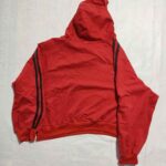 Red Hooded Sweatshirt with Black Stripes unisex man/woman /BOYS/GIRLS WEAR