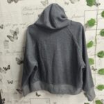 Dark Gray Zip-Up Hoodie UNISEX