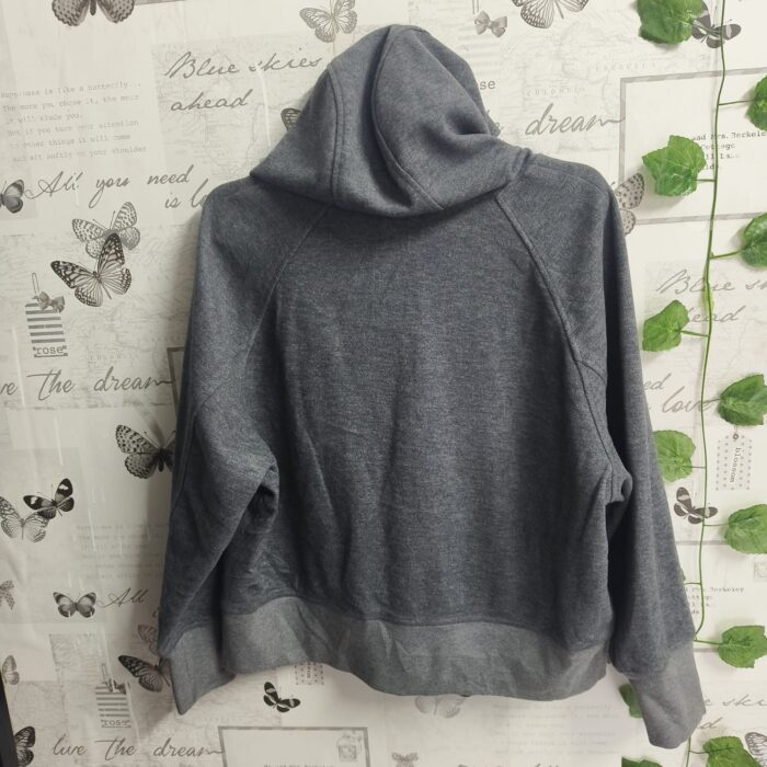 Dark Gray Zip-Up Hoodie UNISEX