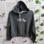 Trendy Dark Green Hoodie with "Take Bag" Print unisex